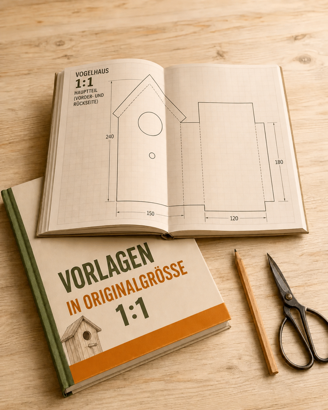 Vorlagen in Originalgröße